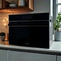 Духова шафа з функцією НВЧ БУ SMEG SF 4606 WMCNR