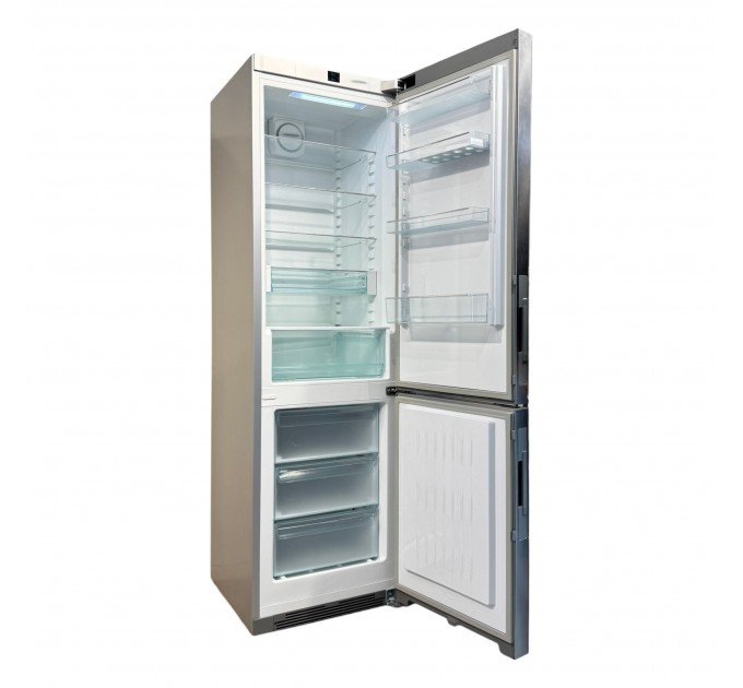 Холодильник KFN 29233 D (Чорне скло)