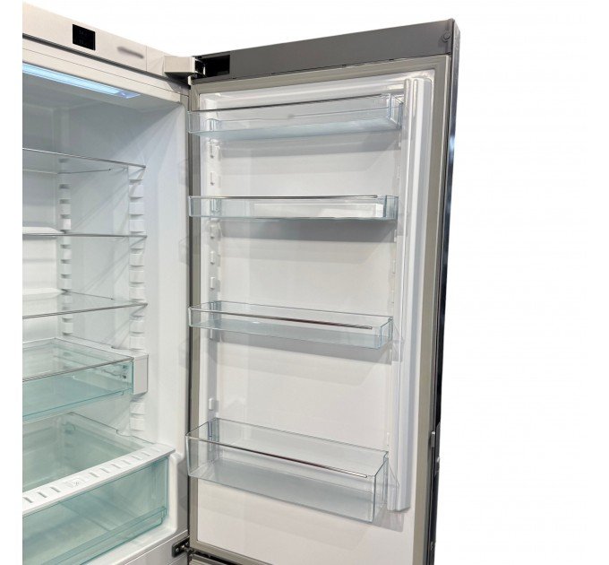 Холодильник KFN 29233 D (Чорне скло)