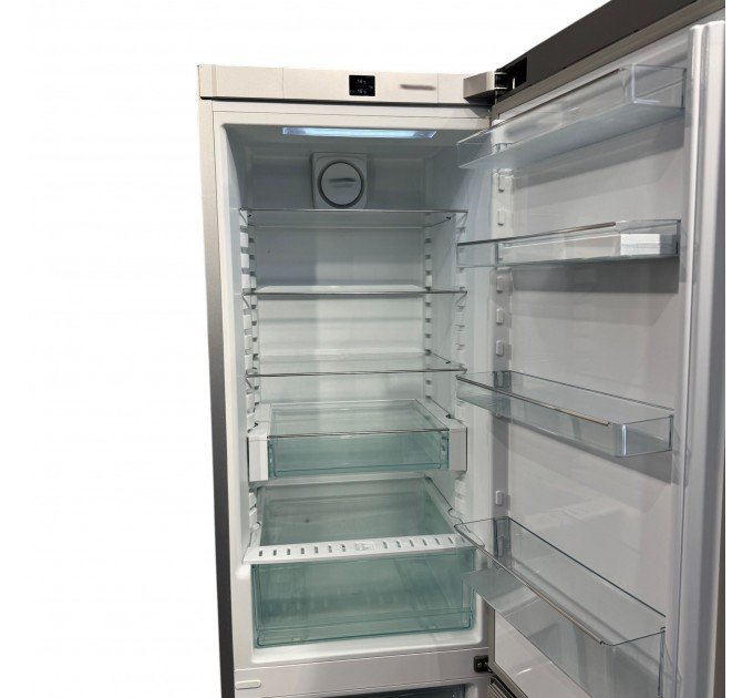 Холодильник KFN 29233 D (Чорне скло)