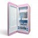 Двокамерний холодильник SMEG FAB 28 LPK 6 (рожевий)