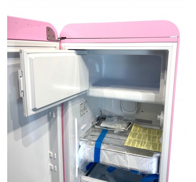 Двокамерний холодильник SMEG FAB 28 LPK 6 (рожевий)