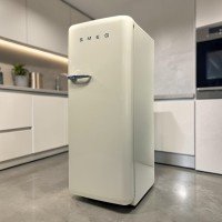 Двокамерний холодильник БУ SMEG FAB 28 RCR 5 (бежевий)