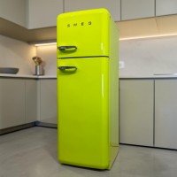 Холодильник БУ SMEG FAB 30 RLI 3 (лаймовий)
