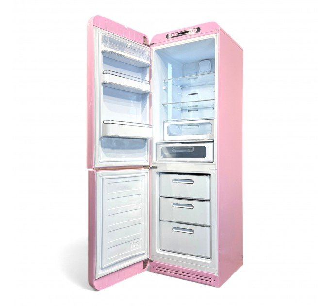 Двокамерний холодильник SMEG FAB 32 LPK 5 (Рожевий)