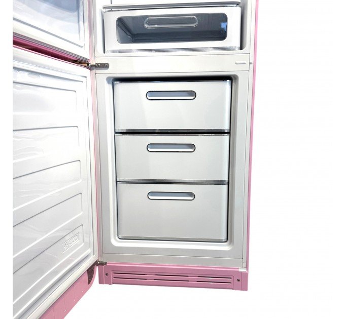 Двокамерний холодильник SMEG FAB 32 LPK 5 (Рожевий)
