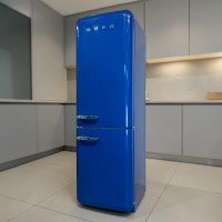 Двокамерний холодильник БУ SMEG FAB 32 RBLN 1 (Синій)