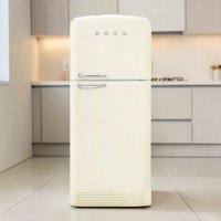 Двокамерний холодильник SMEG FAB 50 RCR5 (бежевий)