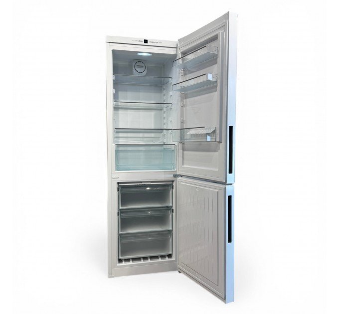 Холодильник KFN 28132 D WS (Білий скло)