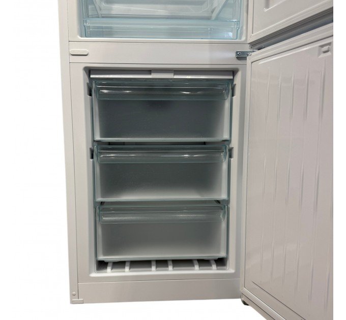 Холодильник KFN 28132 D WS (Білий скло)