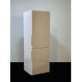 Двокамерний холодильник KFN 28133 White/Бежеве скло