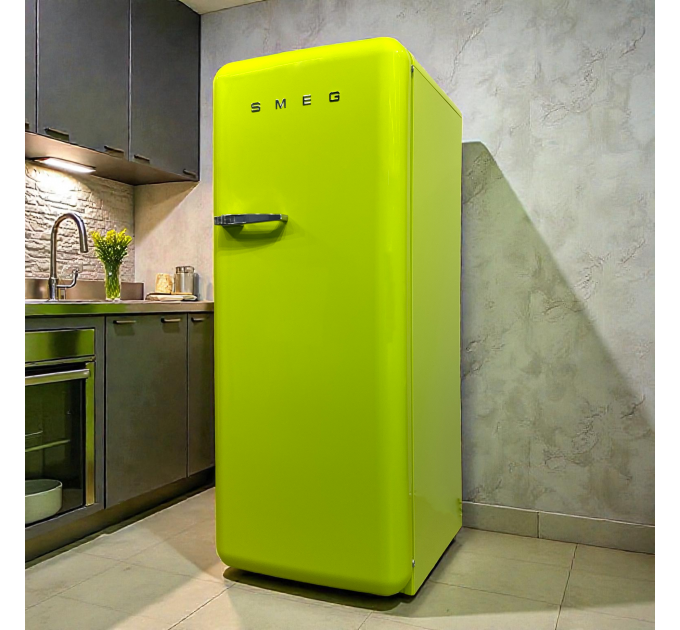 Холодильник SMEG FAB 28 RLI 5 (Лаймовий)