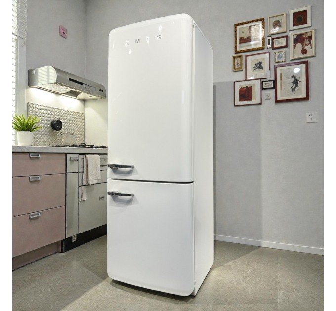 Двокамерний холодильник SMEG FAB 38 RWH (білий)