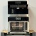 Комплект парова шафа з НВЧ DGM 6800 та кавомашина CVA 6805 CleanSteel
