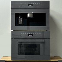 Комплект парова шафа з НВЧ DGM 7440 та кавомашина CVA 7440 Graphite Gray