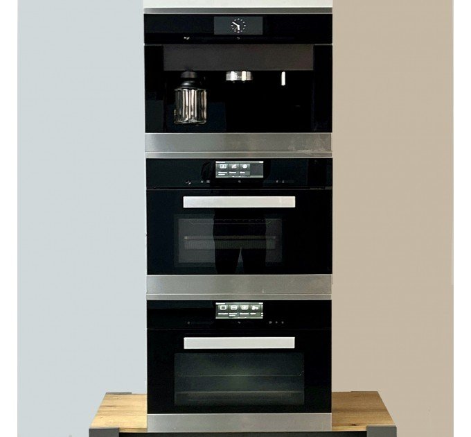 Комплект духова шафа DGC 6800 кавомашина CVA 6805 та парова DGM 6800 CleanSteel