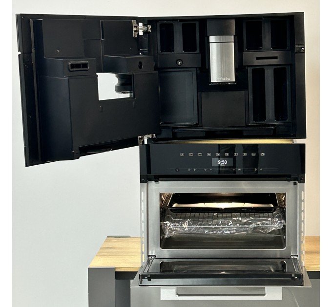 Комплект духова шафа з НВЧ H 7440 BM та кавомашина CVA 7445 CleanSteel