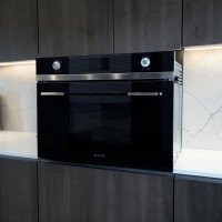 Мікрохвильова піч БУ Smeg SF 4120 MN