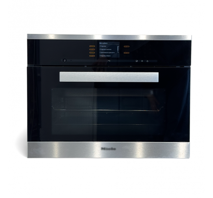 Комбінована парова шафа з духовою DGC 6500 Чорний хром