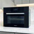 Комбінована парова шафа з духовою DGC 7640 obsidian black