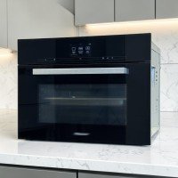 Комбінована парова шафа з духовою БУ DGC 7640 obsidian black