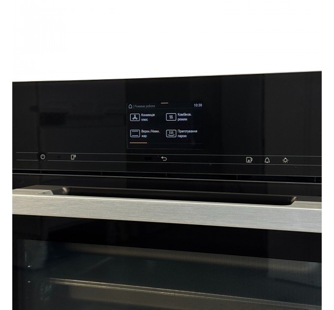 Комбінована парова шафа з духовою DGC 7640 obsidian black