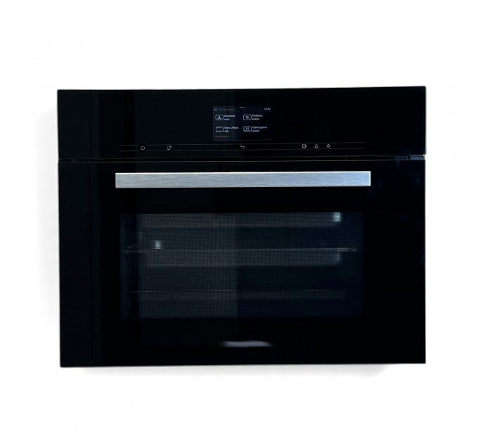 Комбінована парова шафа з духовою DGC 7640 obsidian black