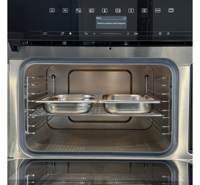 Комбінована парова шафа з функцією НВЧ DGM 7340