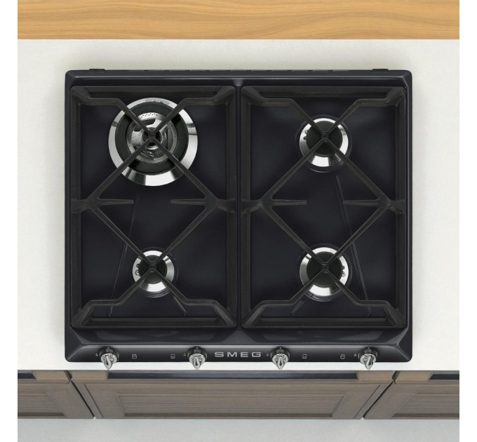 Варильна поверхня газова Smeg SR 964 NGH            