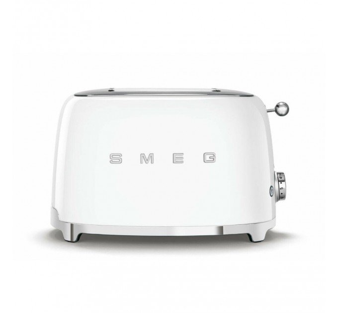 Тостер на 2 скибочки SMEG TSF01WHEU (білий)
