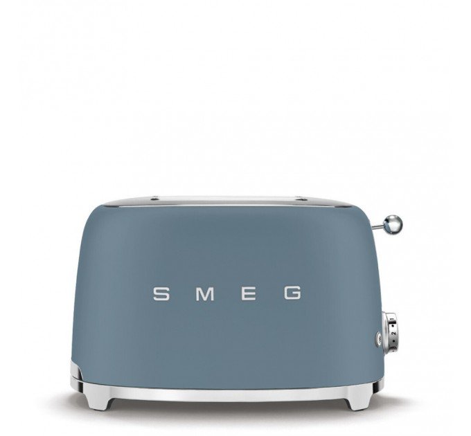 Тостер на 2 скибочки SMEG TSF01SBMEU (матовий шторм)