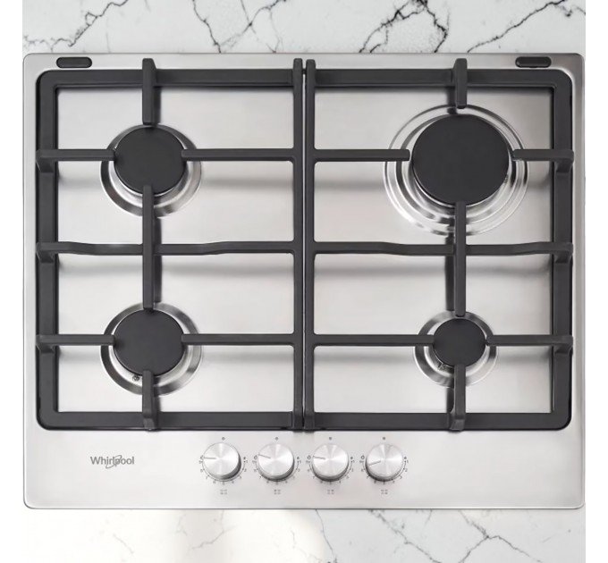 Варильна поверхня газова Whirlpool TKRL660 IX