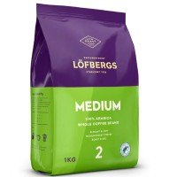 Кава в зернах Lofbergs Medium Roast 1кг