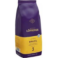 Кава в зернах Lofbergs Brazil 1кг