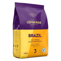 Кава в зернах Lofbergs Brazil 1кг
