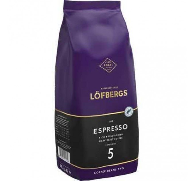 Кава в зернах Lofbergs Espresso 1кг Кава в зернах Lofbergs Espresso 1кг