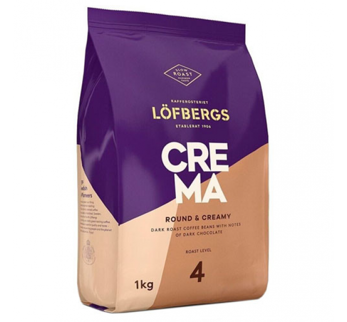 Кава в зернах Lofbergs Crema 1кг